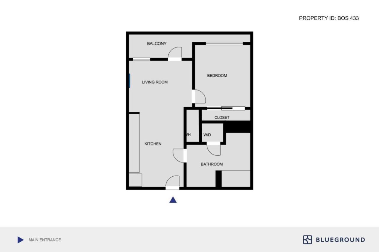 Appartamento Brighton 1br W Wd Gym Nr T Shops Dining Bos-433 Boston